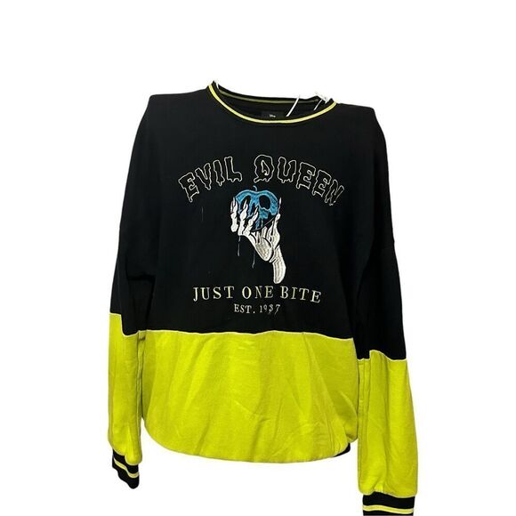 Great condition Disney Snow White Evil Queen "Just One Bite" Vintage Style Sweat - Picture 1 of 6